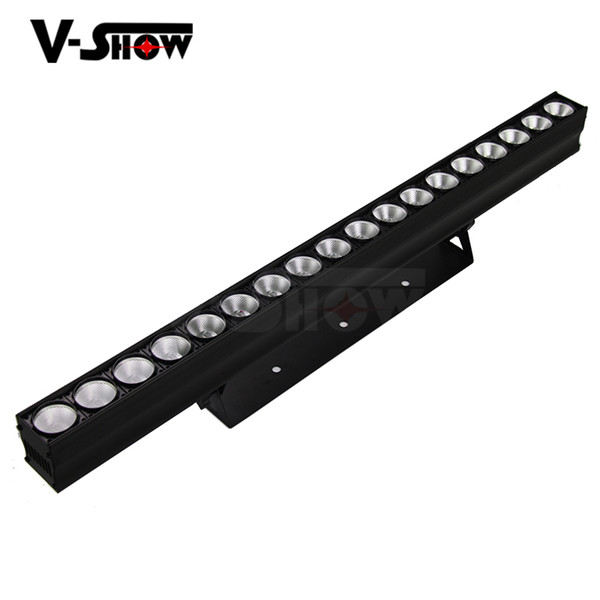 free shipping 6pcs with road case 18x10W rgbw wall washer lamp individual control LED Bar stage light for dj disco and party