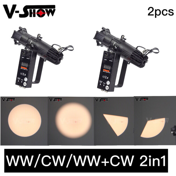 Pro Theater Tv Studio equipment 20W WW Warm White/ CW Cool White/WW+CW 2in1 led spot profile Mini 20W Stage Lighting