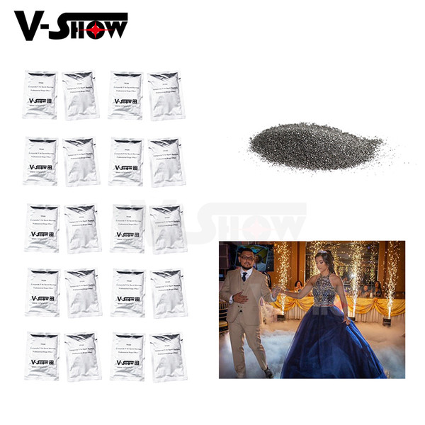 20 Bags Ti Powder 200g/bag Material For Cold Spark Wedding Fireworks Machine,MSDS powder certification