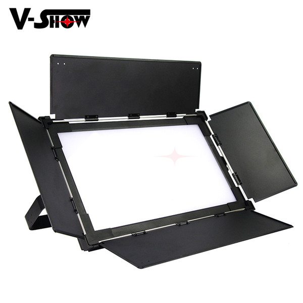 Led Video panel Light 4 kinds dimming curve 3000-6000K Lcd display with touch screen Dmx control Led video panel light