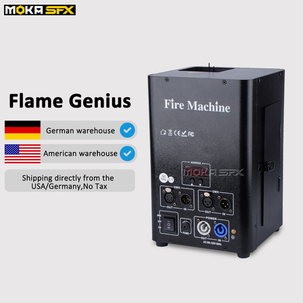 Shipping From USA/Germany Warehouse H-E01 Flam Genius Dmx Control Fire Machine Stage Flame Thrower High Valve Instant Stop