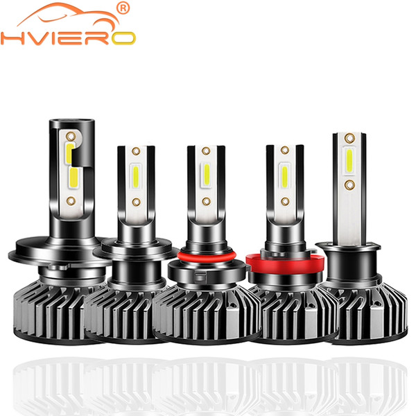 2X F2 CSP Three color Temperature Car Headlight Bulbs Lamp H1 H3 H7 H8 H9 H10 H11 H16 880 9005 Car LED