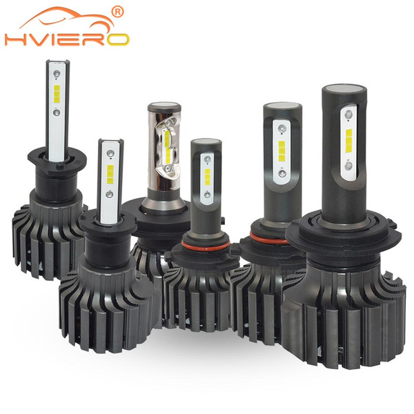 H7 H4 H8 H9 H11 HB3 HB4 9007 H3 H1 COB Headlight Fog Car Led Hi-LO High Low Beam Bulb Automobile Lamp