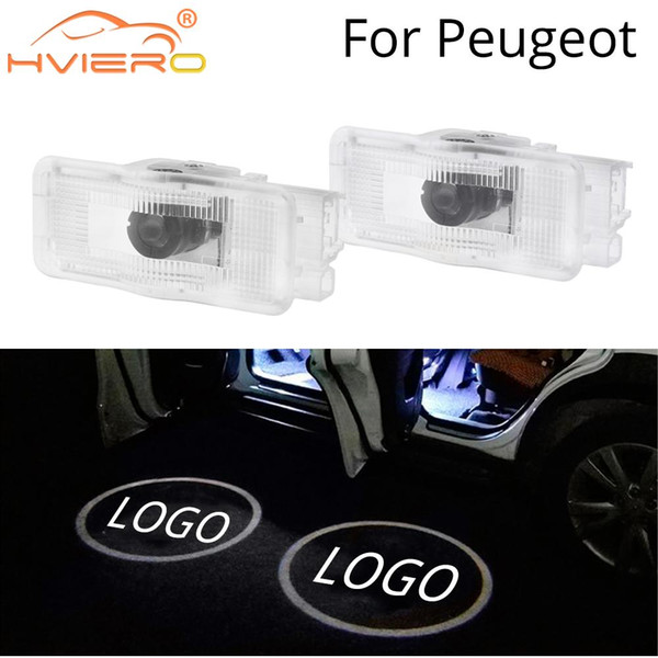 Welcome Light Door Led Projection Lamp Laser Led for Peugeot Car Door Bulb Car Neon Light life longer