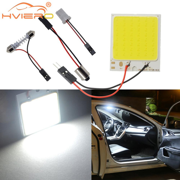 chip White Reading Lamp led T10 Car Led parking Bulb Auto Interior Panel Light Festoon license plate lights