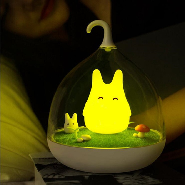 SXI Creative Touch Control MicroLandscape LED Night Light Intelligent sensitive LED decoration light usb powered