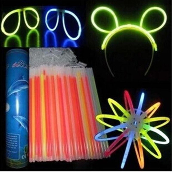 LED Fluorescent Bracelets LED Light Sticks Disposable Lamp Sticks Glow Light Sticks Christmas Gift Lamp Halloween LED Light