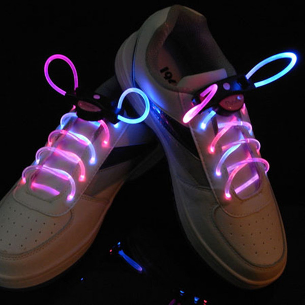 First Generation Luminous Shoelace LED Flashing Shoelace Light up Laser Shoelaces Colorful Fashion Led Football Shoelace