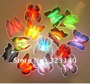 Colorful Fiber Optic Butterfly Nightlight | simulation Butterfly | led Nightlight | Nightlight whole