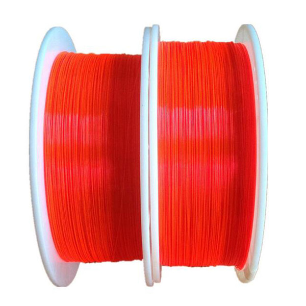 1.5mm Fluorescent fiber optic Cable Red Orange Green neon PMMA fiber optic for gun sight lighting decorations x 5M