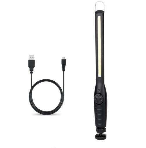 1*COB light strip led Lithium Ion Car Styling Using Touchable Night Lights Lamp USB Rechargeable COB LED Slim Work Light