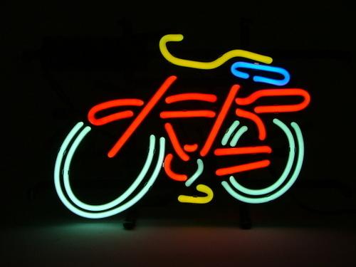 neon sign BIKE PUB BEER BAR REAL NEON LIGHT SIGN Christmas GIFT FAST BLUE real glass tube light handmade bar beer club in the wall game room