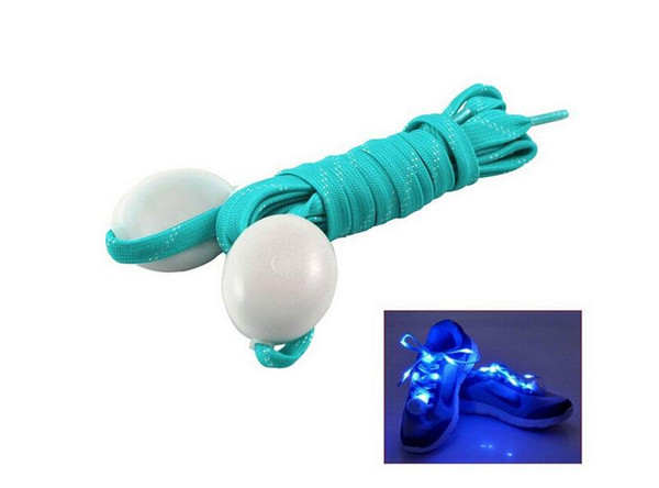 LED Light Shoelace in 7 Colors Flash Lighting the Night for Party Hip-hop Dancing.Charming LED Flash Light Up Glow Shoelaces