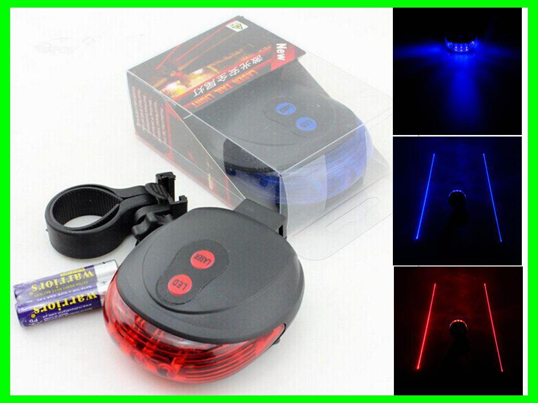 New Superbright Tail Light Cycling Safety MTB Bicycle Rear Lamp Road Mountain Bike Laser Tail Light Free Shipping