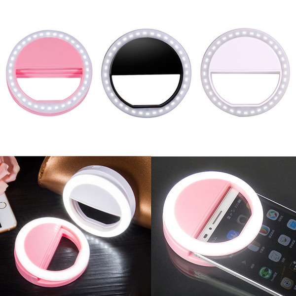 Mobile phone Selfie Flash lens beauty Fill Led Light Lamp Portable Clip Light outdoor selfie ring light rechargeable for all mobile phone