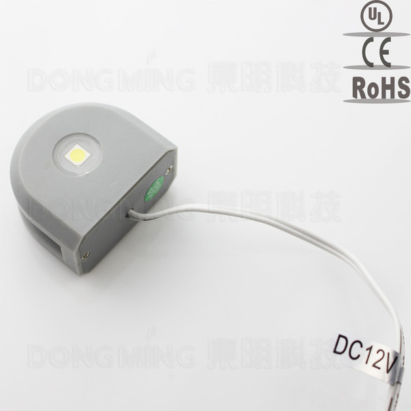 Energy saving Kitchen cabinet shelf led magnetic cabinet light DC 12V led glass shelf light edge bulb