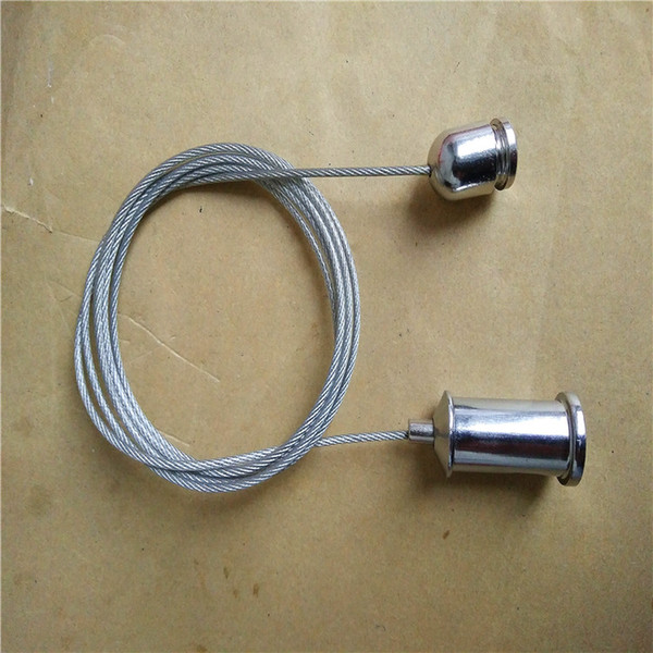 100sets/lot 4pcs/set High Quality Suspended Steel Cable for installation of LED Panel Light 60x60cm,30x120cm,30x30cm,30x60cm