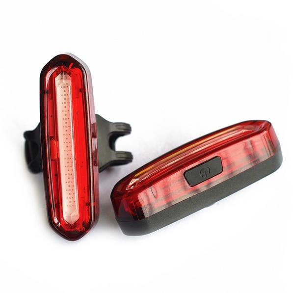 Super bright COB LED bicycle light 5V USB cycling Taillight ABS waterproof cycling Tail lamp flashing caution lamp