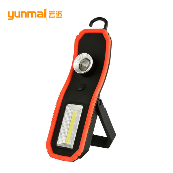 New Pattern Cob Work Bring Magnet Hold Overhaul Can Zoom Tent Lamp Led Flashlight