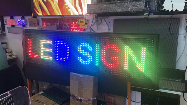 P16 outdoor RGB LED sign panel 136CM 40CM