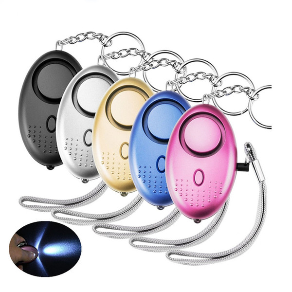 Mini Portable Oval Keychain Self-Defense Alarm Anti-Wolf Alarm Horn And Siren Suitable For People Of All Ages