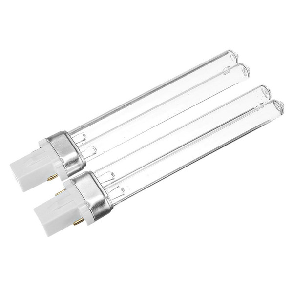 2pcs UV-9W Germicidal Lamp UV-C 253.7nm 254nm Water Air Disinfection Purification Sterilizer 9W UVC H-Shape Tube LED_004