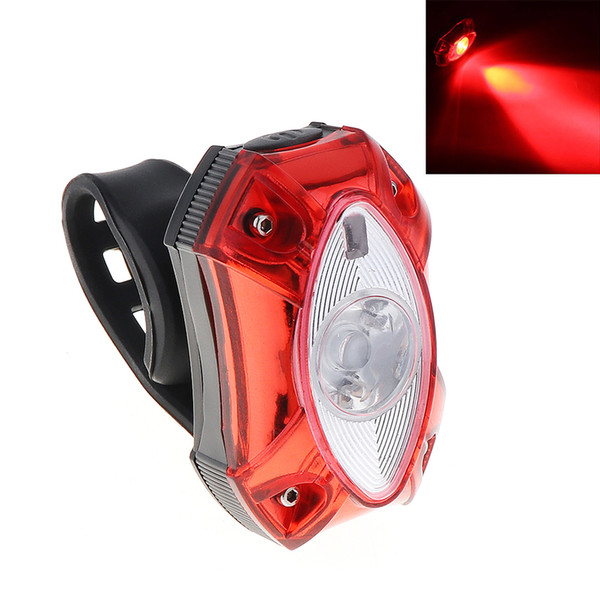 3W LED 3 Modes USB Rechargeable Bicycle Tail light for Bike Seatpost Red Color Super Bright BLL_50P