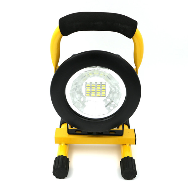 30W 2400LM LED Floodlight Spotlight 24led Waterproof Grassland Adjustable Outdoor Sport Light 18650 for Hunting Camping Fishing