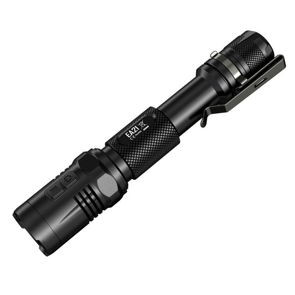 NITECORE EA21 Whithe+ Red CREE XP-G2 R5 LED Flashlight Aluminum Alloy Waterproof Torch Without 18650 Battery Torch light