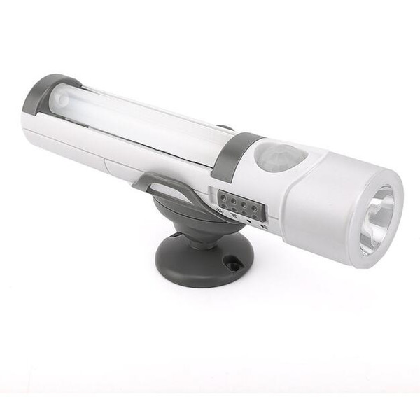 Multi-function Auto On/Off IR Motion Sensor LED Night Light Wall Lights Indoor Portable Battery powered Flashlight Torch