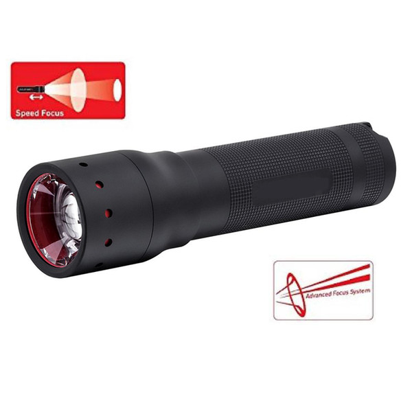 Portable P7.2 9407 Professional Dimmer Tactical LED Zoom Flashlight Torch Lamp for Hiking Camping Hunting