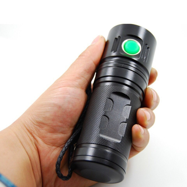 New USB Rechargeable 3500 lumens CREE XHP70 3000K LED Aluminum Alloy waterproof flashlight (yellow light) LED torch Flashlight led lamp Usin