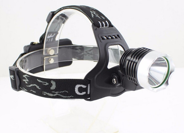 CREE XM-L T6 K11 LED Headlamp Bicycle Head XML Lights 3-Modes 2000 Lumen Bike Lamp with 2 x 18650 Battery, Charger,Car Charger