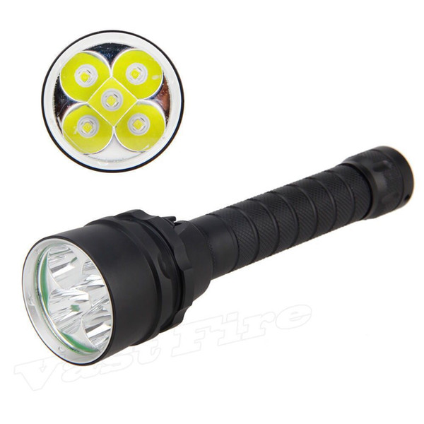 5L2 dive flashlight magnetic control push, pull, dive, L2 T6 white light 2 section 18650 anti flashlight 5 lamp L2 torch