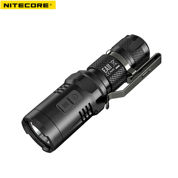 NITECORE EA11 CREE XM-L2 (U2) LED max. 900 lumens 190 meters beam distance waterproof small size torch light AA battery flashlight