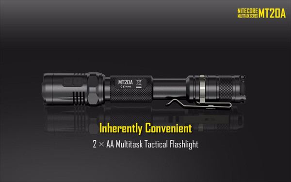 MT20A CREE XP-G2 max. 360 lumen black portable flashlight for law enforcement & police force light Tactical Torch Light