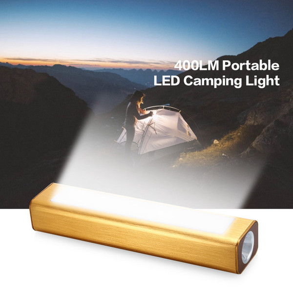 Original LED Flashlight 400LM Portable LED Camping Light Stick Magnetic Rechargeable Emergency Work Lantern Lamp Multi Functions