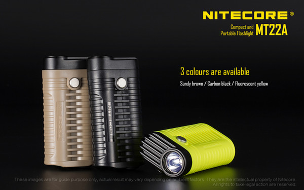 NEW NITECORE MT22A 260 Lumens CREE XP-G2(S3) LED Light Weight Palm-size Portable Flashlight 2AA Batteries Torchlight