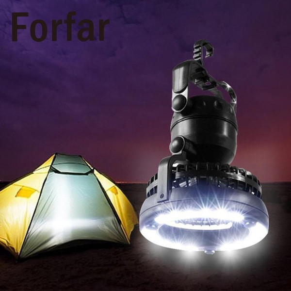 Flashlight Ceiling Fan Camping Combo 18 LED Lantern Outdoor Tool Hiking Fishing Outages Gear Equipment torch torchlight