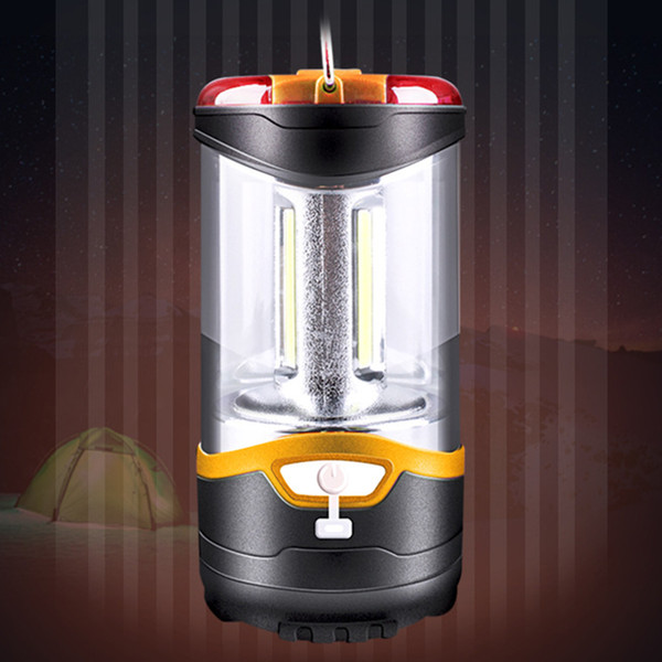 Multifunction USB Rechargeable COB LED Camping Lantern Flashlight Mini Tent Lamp 3 Modes Outdoor Hiking Camping Lamp