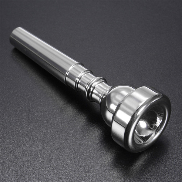 New Professional Silver Plated Trumpet Mouthpiece For Bach For Yamaha Copper Conn 3C Size Musical Instrument