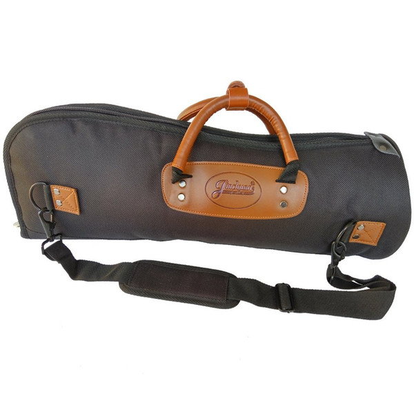 Professional Clarino Trumpet Bag Case Water-resistant Cloth 15mm Padded Adjustable Strap and Soft comforatble Leather Handle A-15A