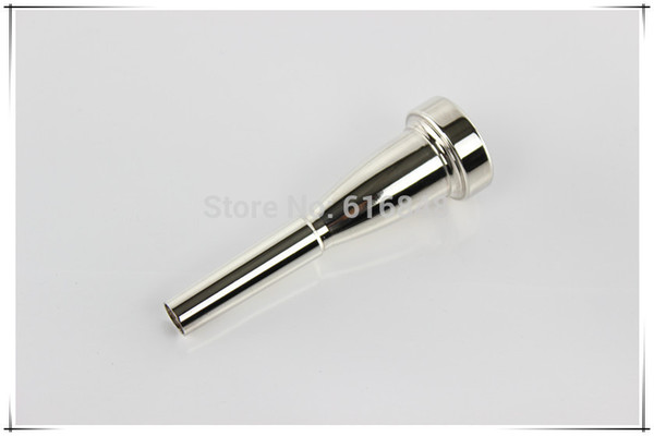 New 1PCS Bb Trumpet Mouthpiece High Quality Brass Silver Plated Mouthpiece Special Aggravating Musical Instrument Accessories