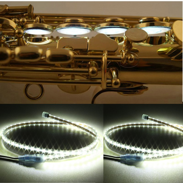 1PCS 100cm LED Leak Light Sax Repair Tool For Saxophone Clarinet Flute Oboe Woodwind Instruments Parts & Accessories