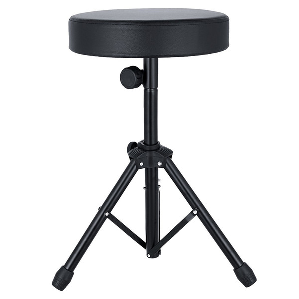 Profession Universal Folding Drum Throne Drum Chair Adjustable Padded Drum Stool with Anti-Slip Feet