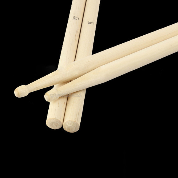 5A Maple Wood Drumsticks Stick for Drum Drums Set Lightweight Professional