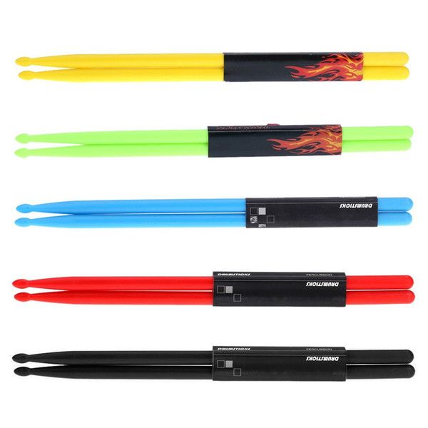 Durable jazz shelves drumstick color drumstick 5A nylon drum stick instrument accessories wholesale musical instruments