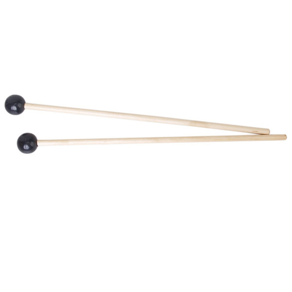 Wholesale 5X 2 x Hardwood Glockenspiel Mallets Sticks Rubber Head