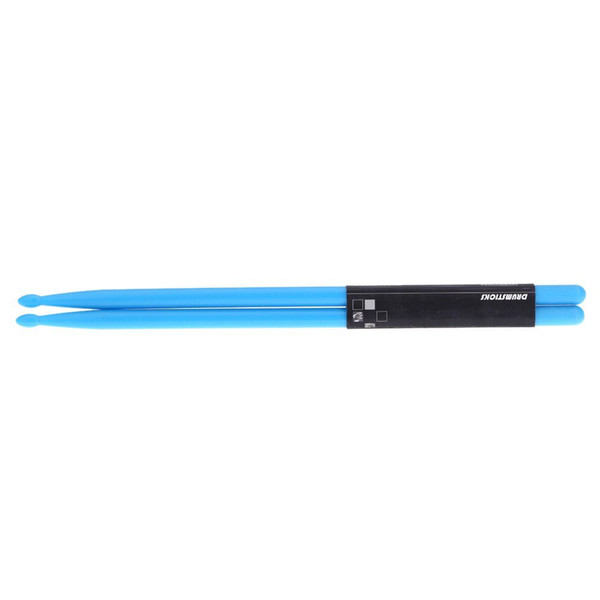 Pair of 5A Drumsticks Nylon Stick for Drum Set Lightweight Professional blue