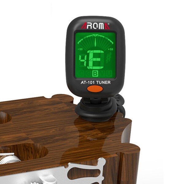 AT-101 AROMA Guitar Instrument Tuner Guitar Bass Ukulele Electrical Digital Clip Tuner digital Tuner easy to use